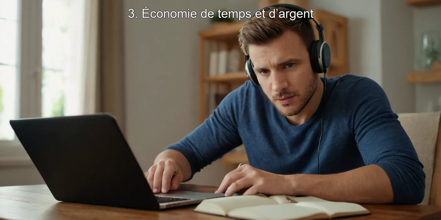 3. Économie de temps et d’argent