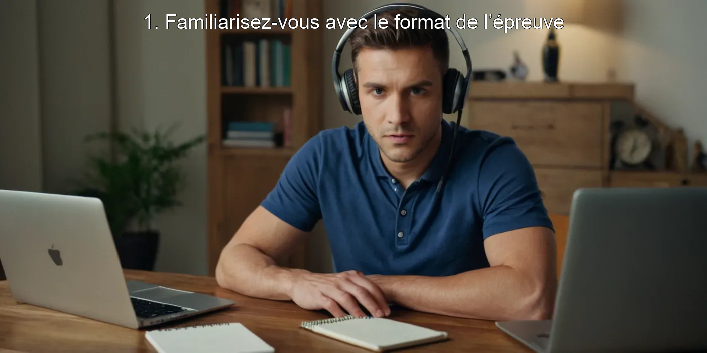 1. Familiarisez-vous avec le format de l’épreuve