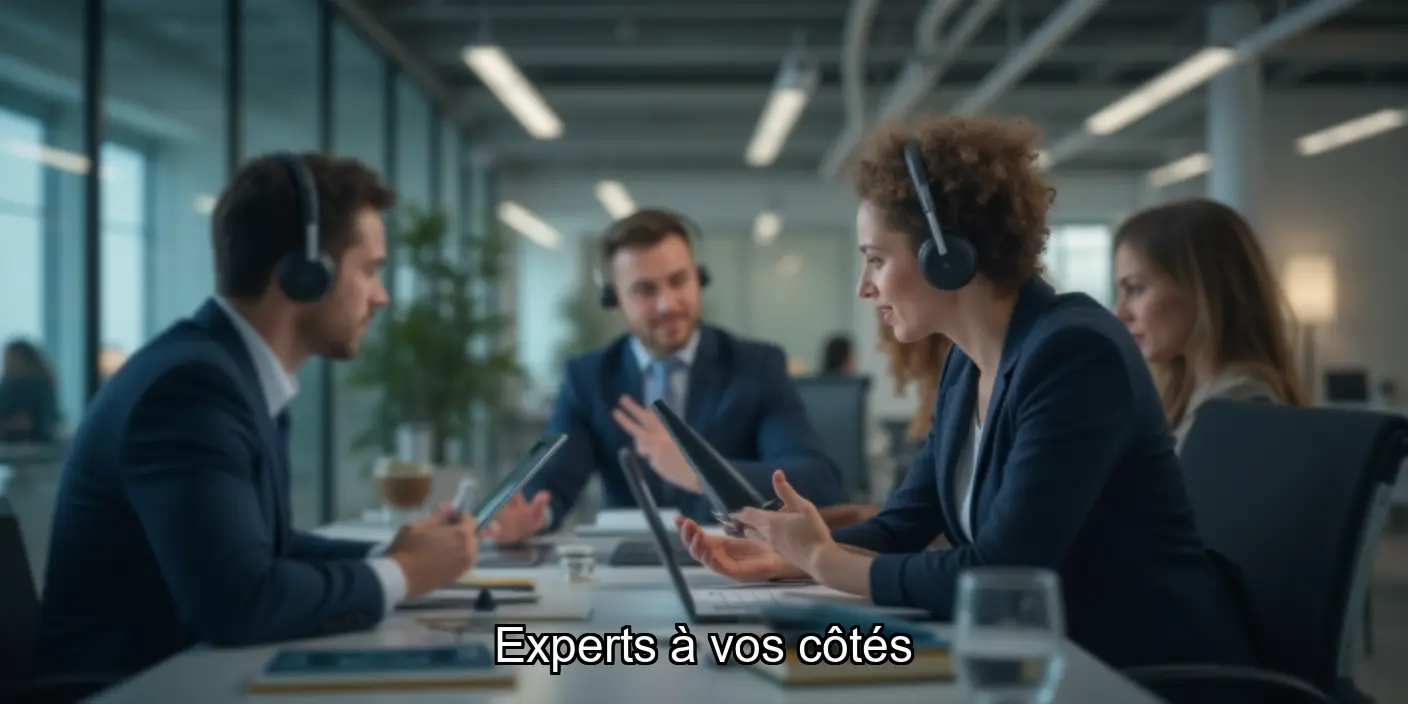 Des experts à votre disposition