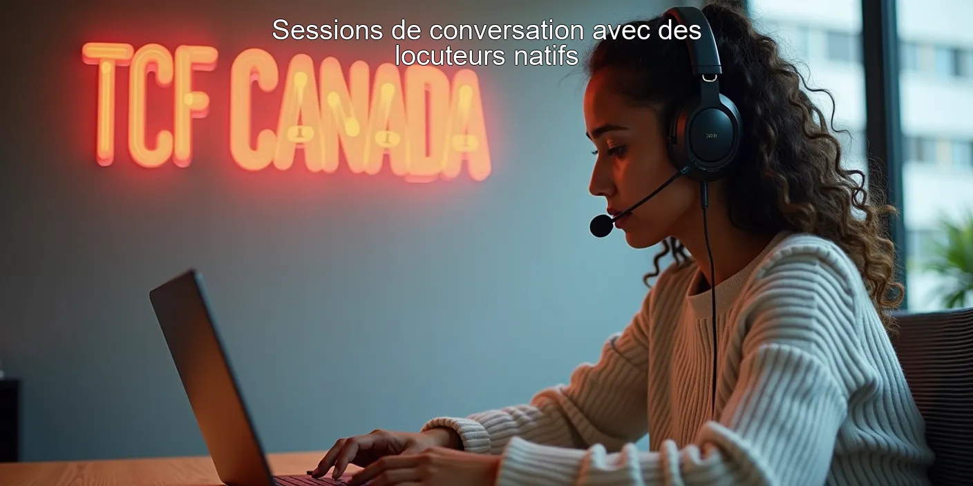 Sessions de conversation avec des locuteurs natifs