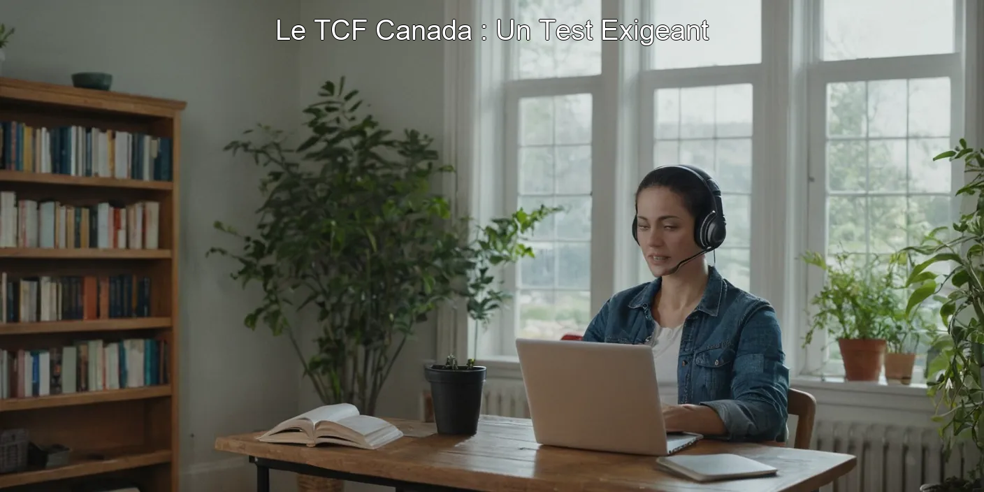 Le TCF Canada : Un Test Exigeant