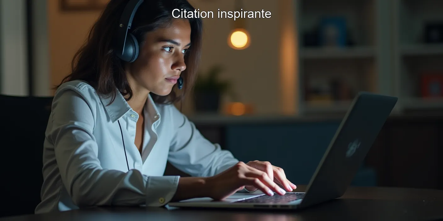 Citation inspirante