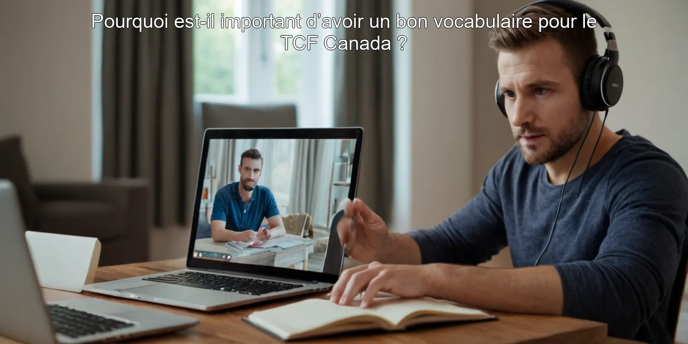 Pourquoi est-il important d’avoir un bon vocabulaire pour le TCF Canada ?