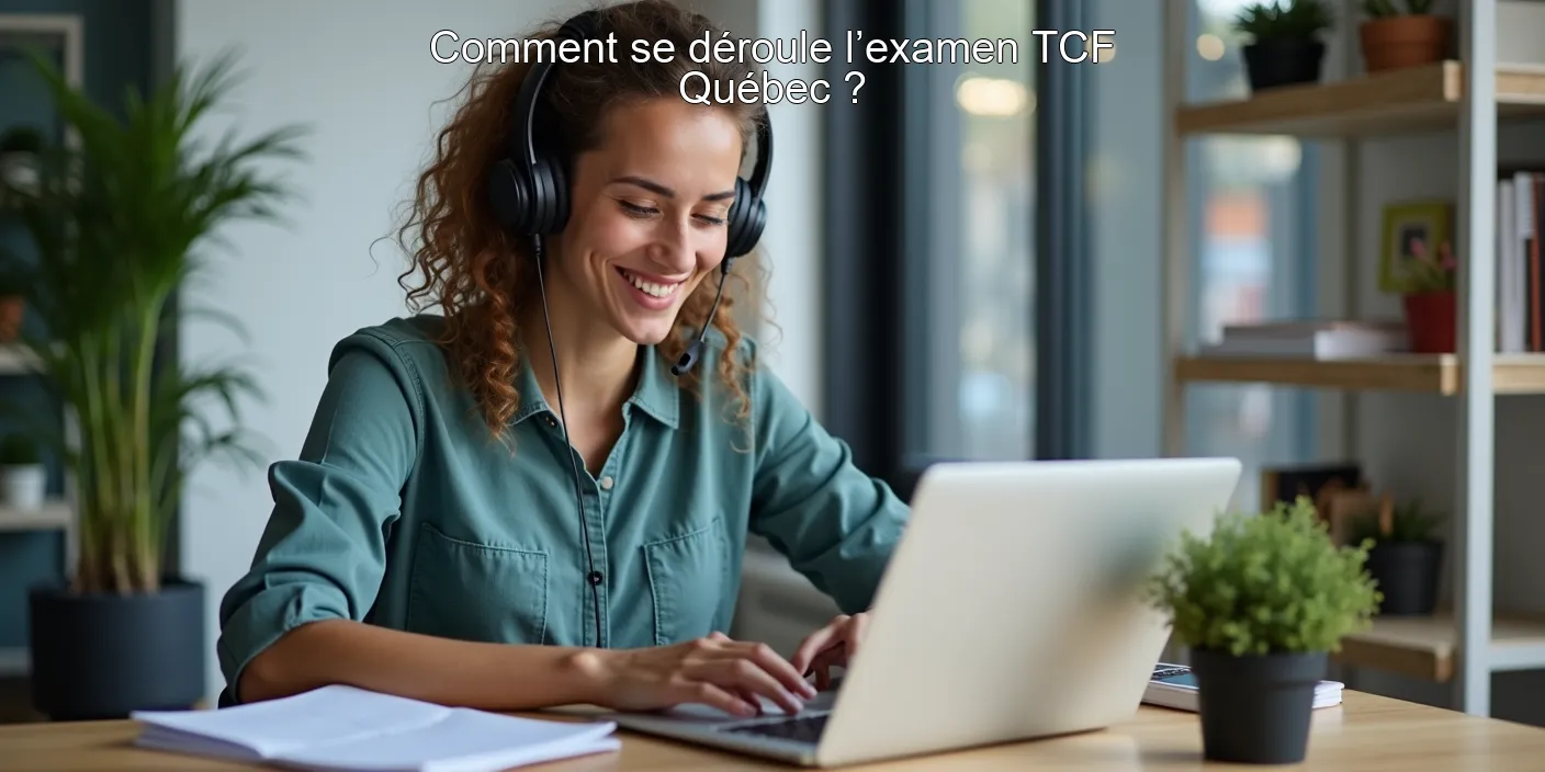 Comment se déroule l’examen TCF Québec ?