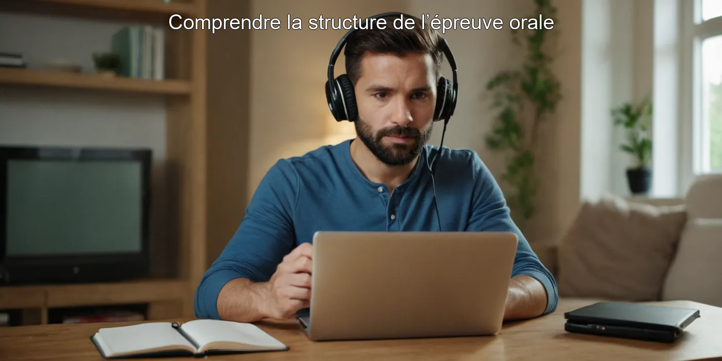 Comprendre la structure de l’épreuve orale