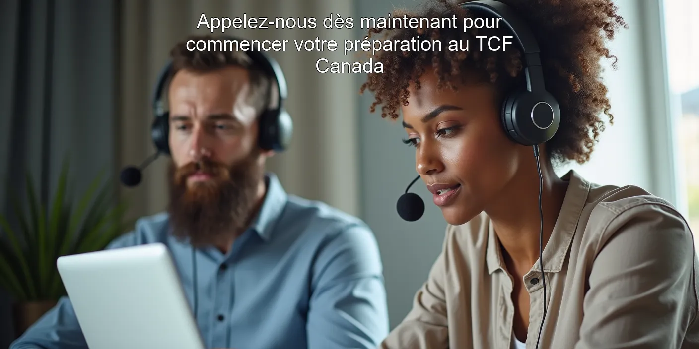 Appelez-nous dès maintenant pour commencer votre préparation au TCF Canada