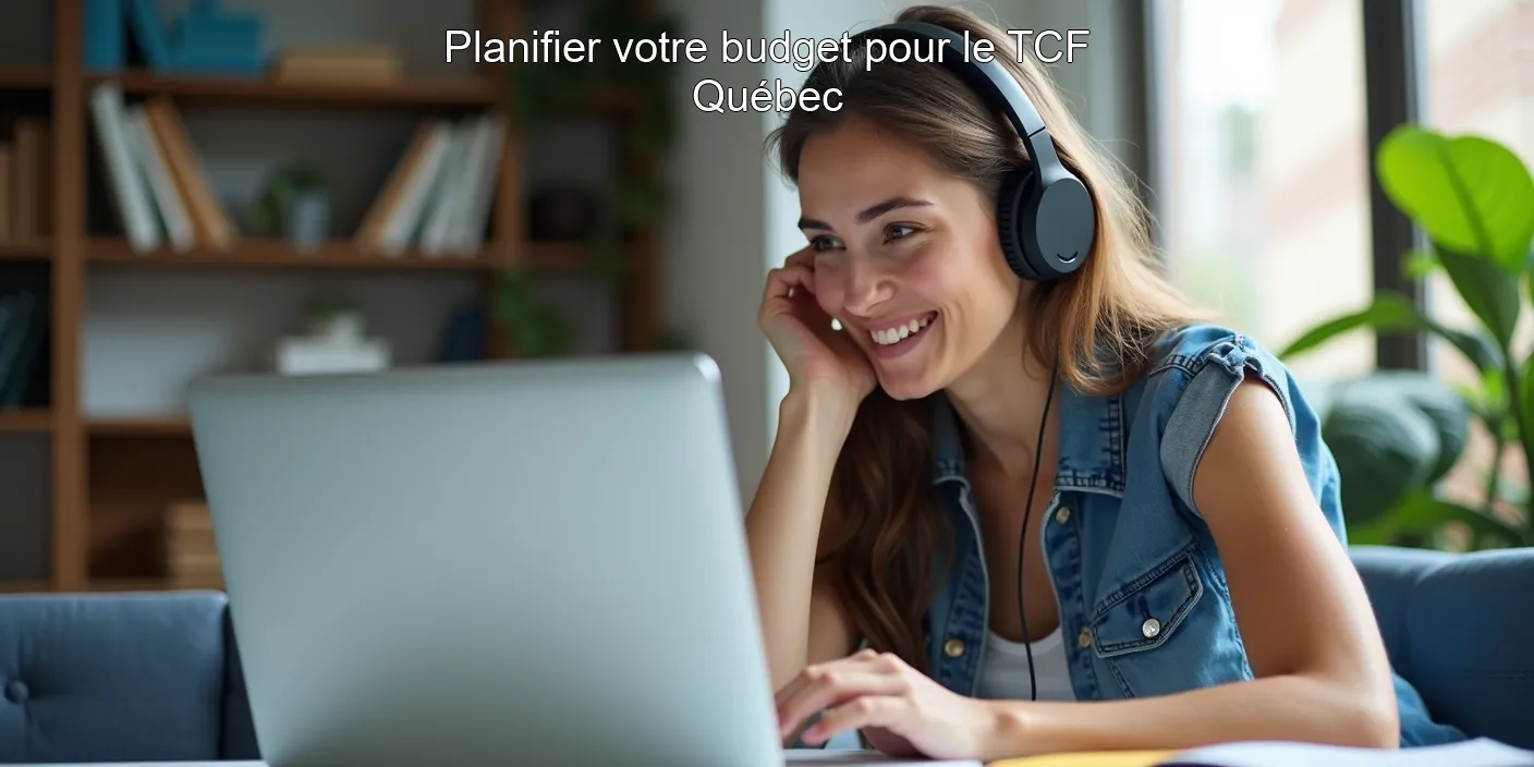 Planifier votre budget pour le TCF Québec
