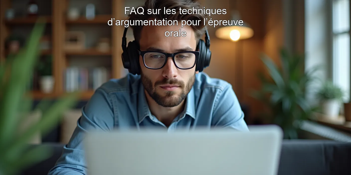 FAQ sur les techniques d’argumentation pour l’épreuve orale