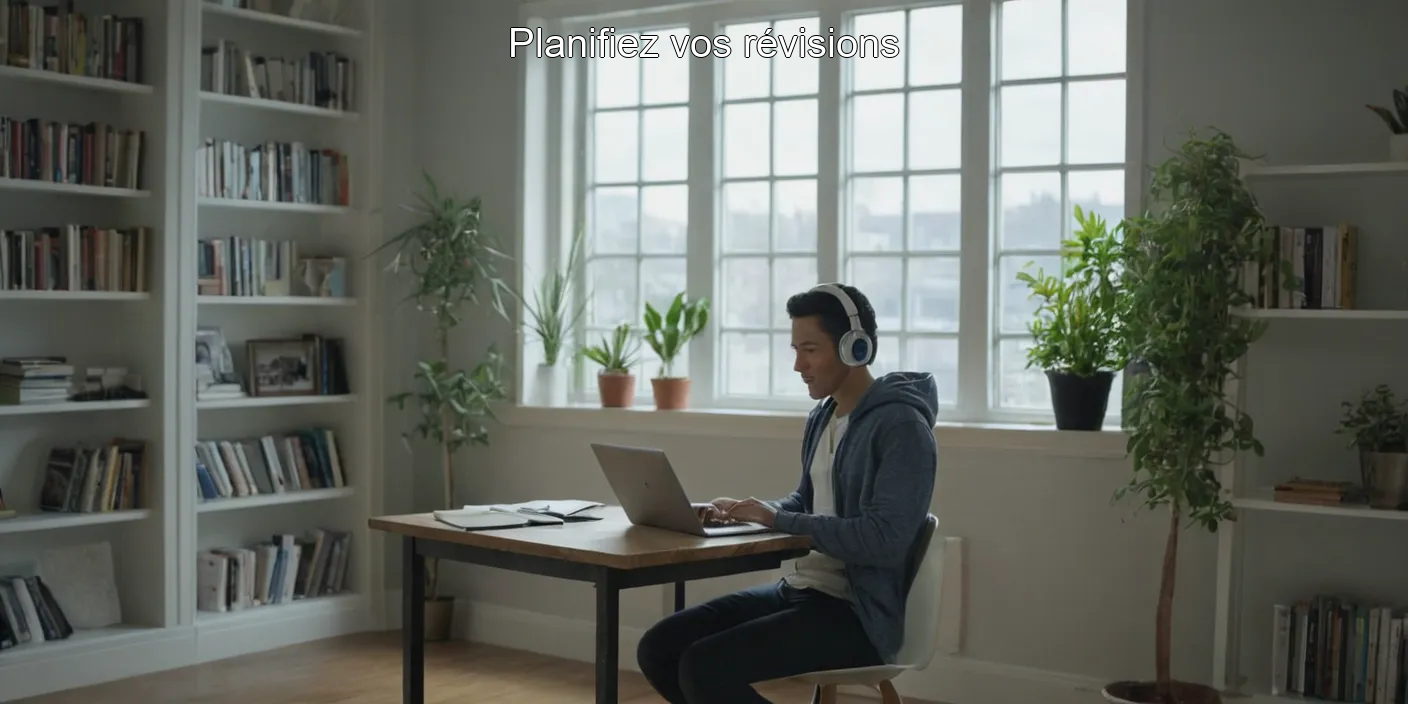 Planifiez vos révisions