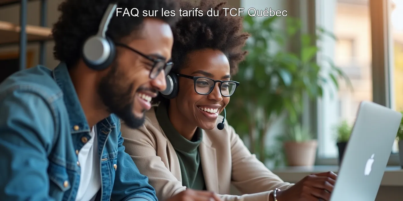 FAQ sur les tarifs du TCF Québec