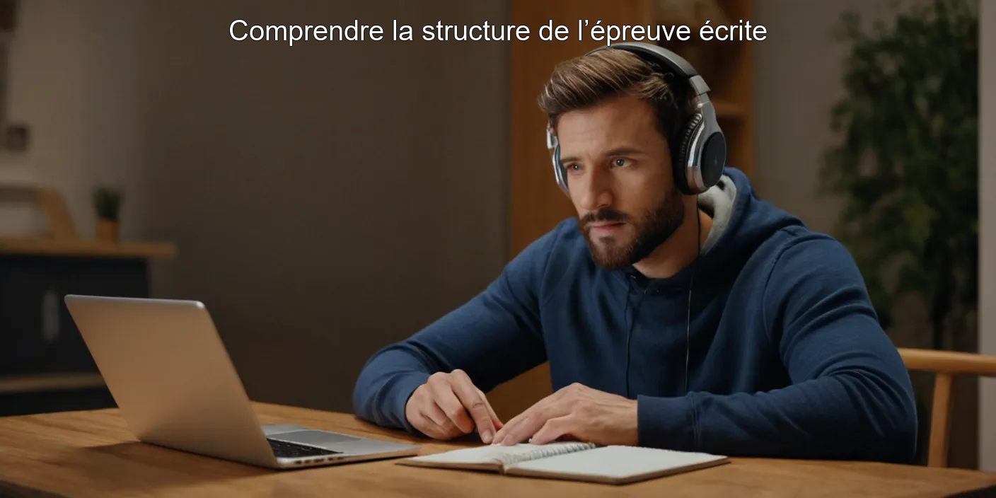 Comprendre la structure de l’épreuve écrite