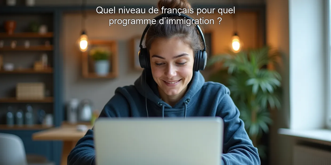 Quel niveau de français pour quel programme d’immigration ?