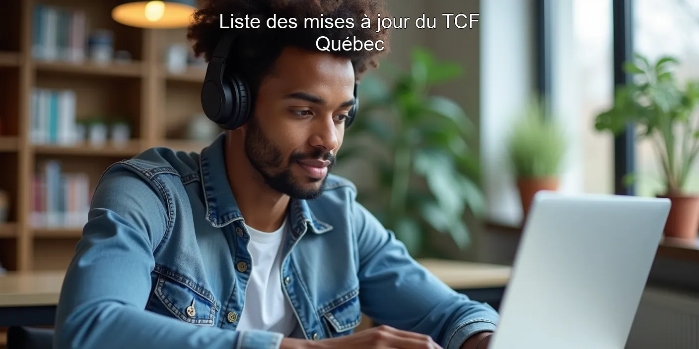 Liste des mises à jour du TCF Québec