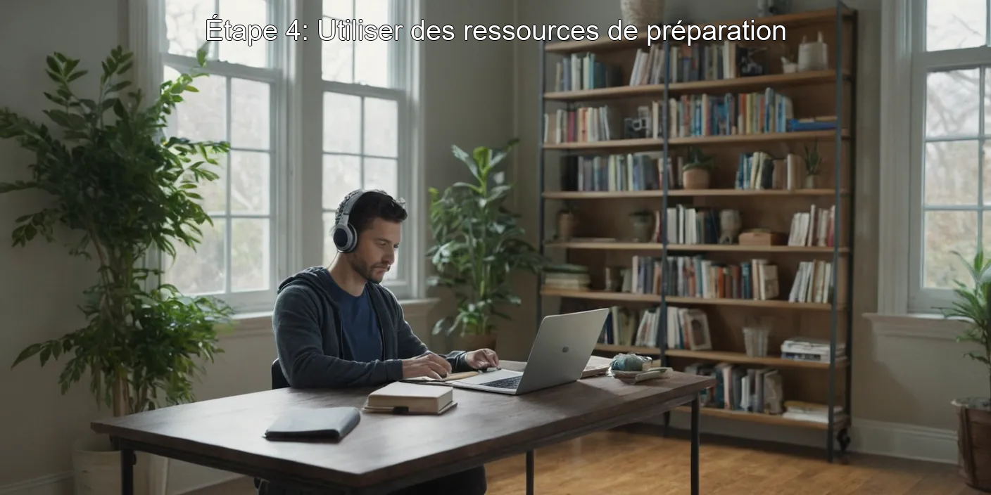 Étape 4: Utiliser des ressources de préparation