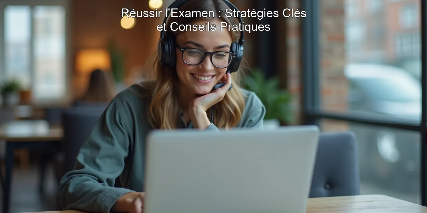 Réussir l’Examen : Stratégies Clés et Conseils Pratiques