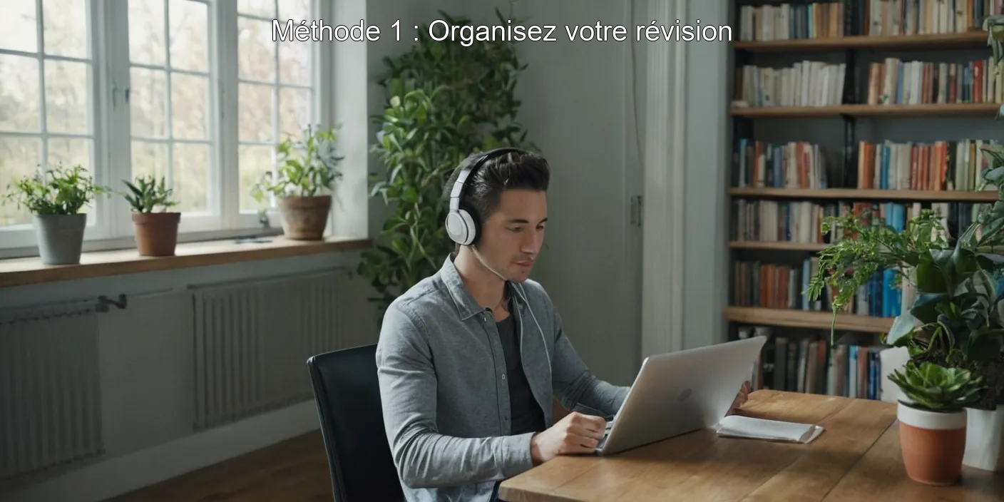 Méthode 1 : Organisez votre révision