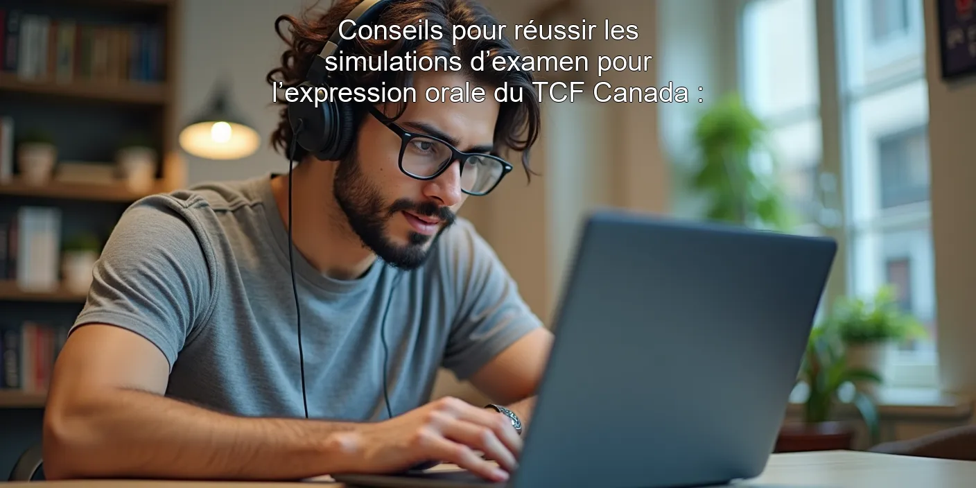 Conseils pour réussir les simulations d’examen pour l’expression orale du TCF Canada :