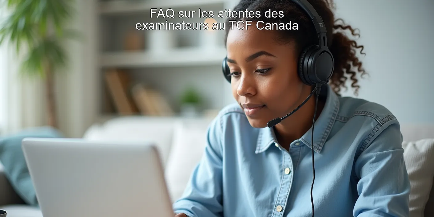 FAQ sur les attentes des examinateurs au TCF Canada