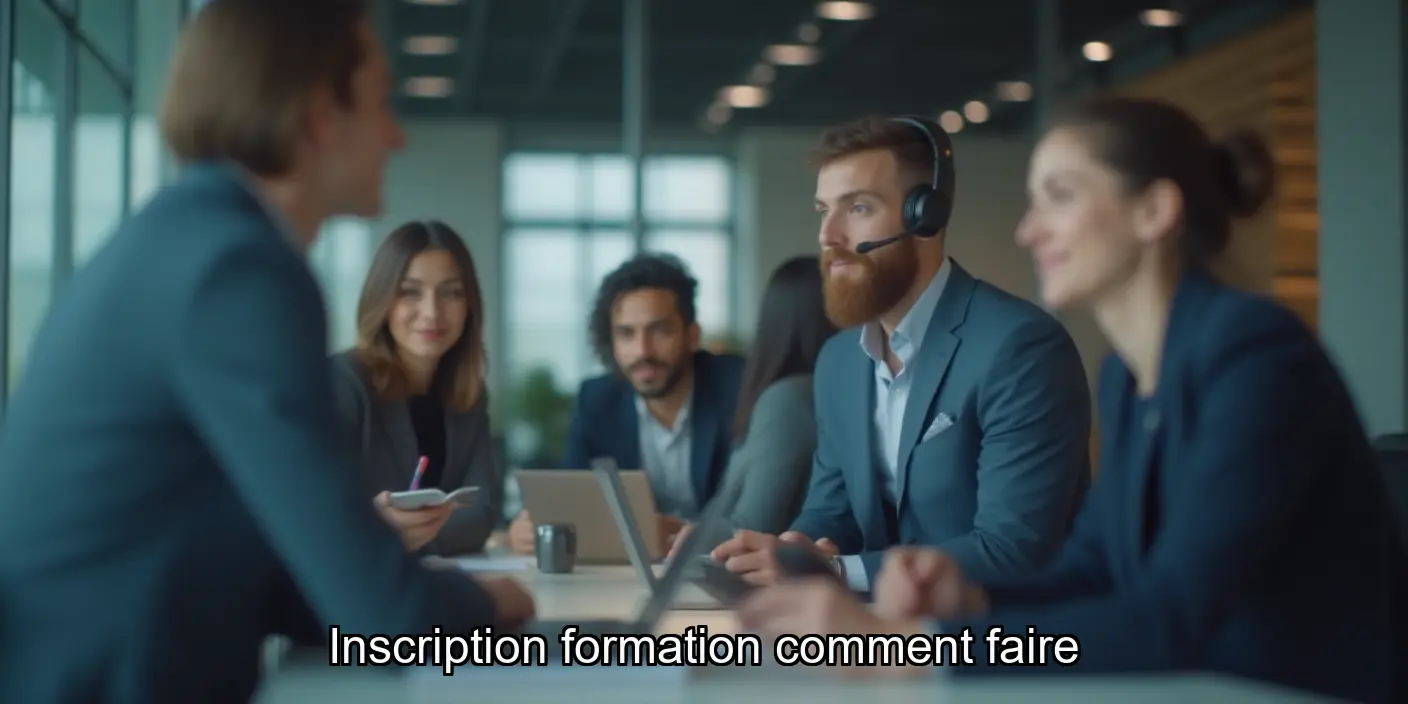 Comment puis-je m’inscrire à la formation ?