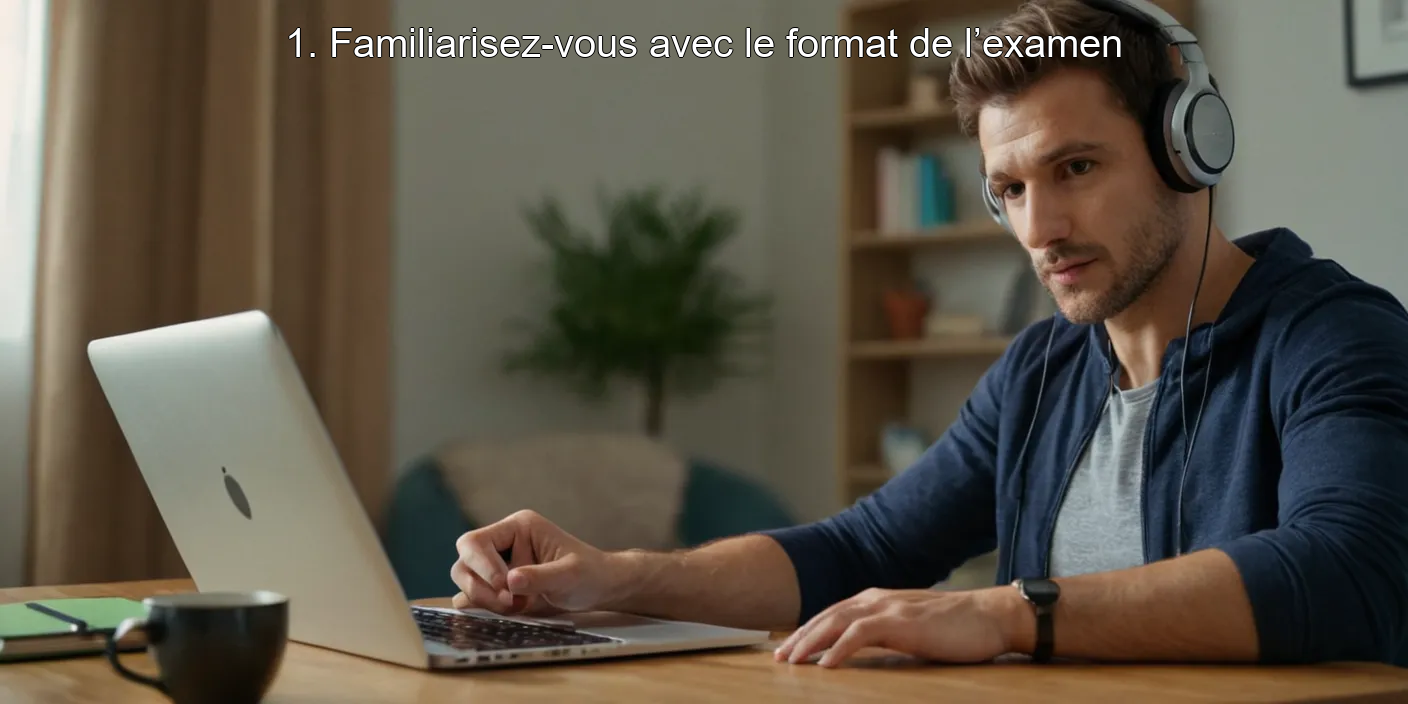 1. Familiarisez-vous avec le format de l’examen