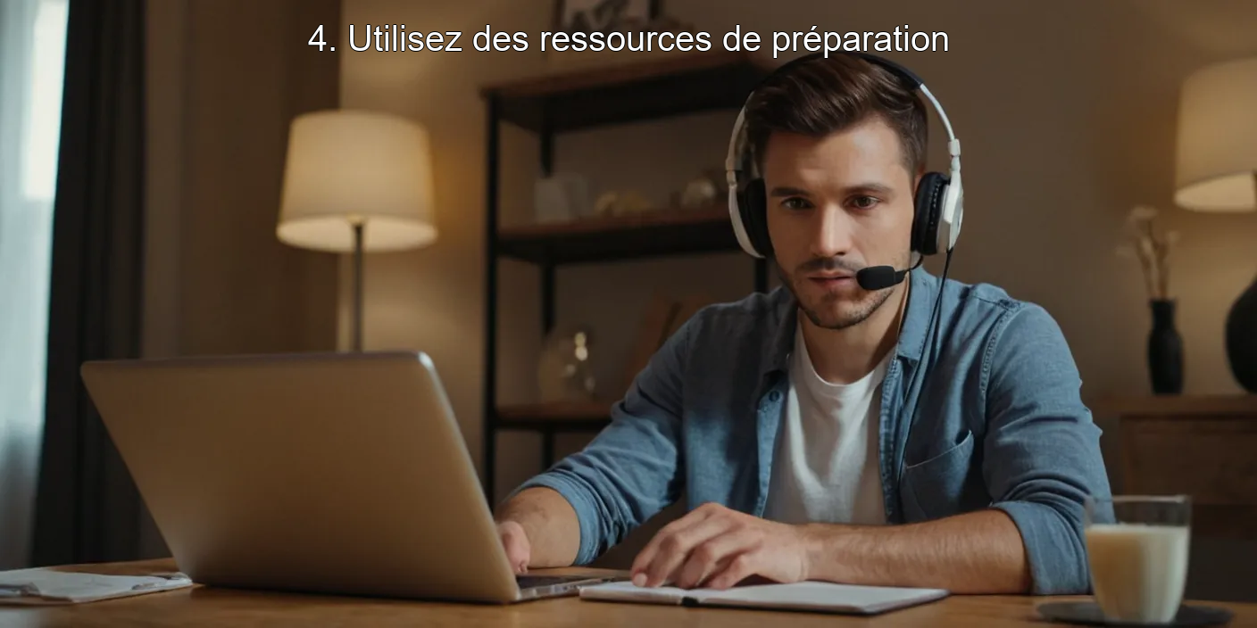 4. Utilisez des ressources de préparation