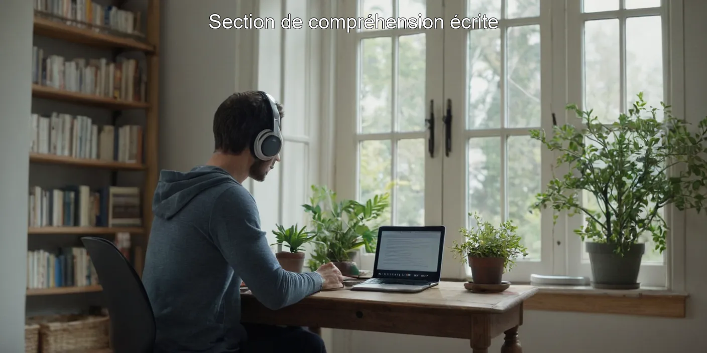 Section de compréhension écrite