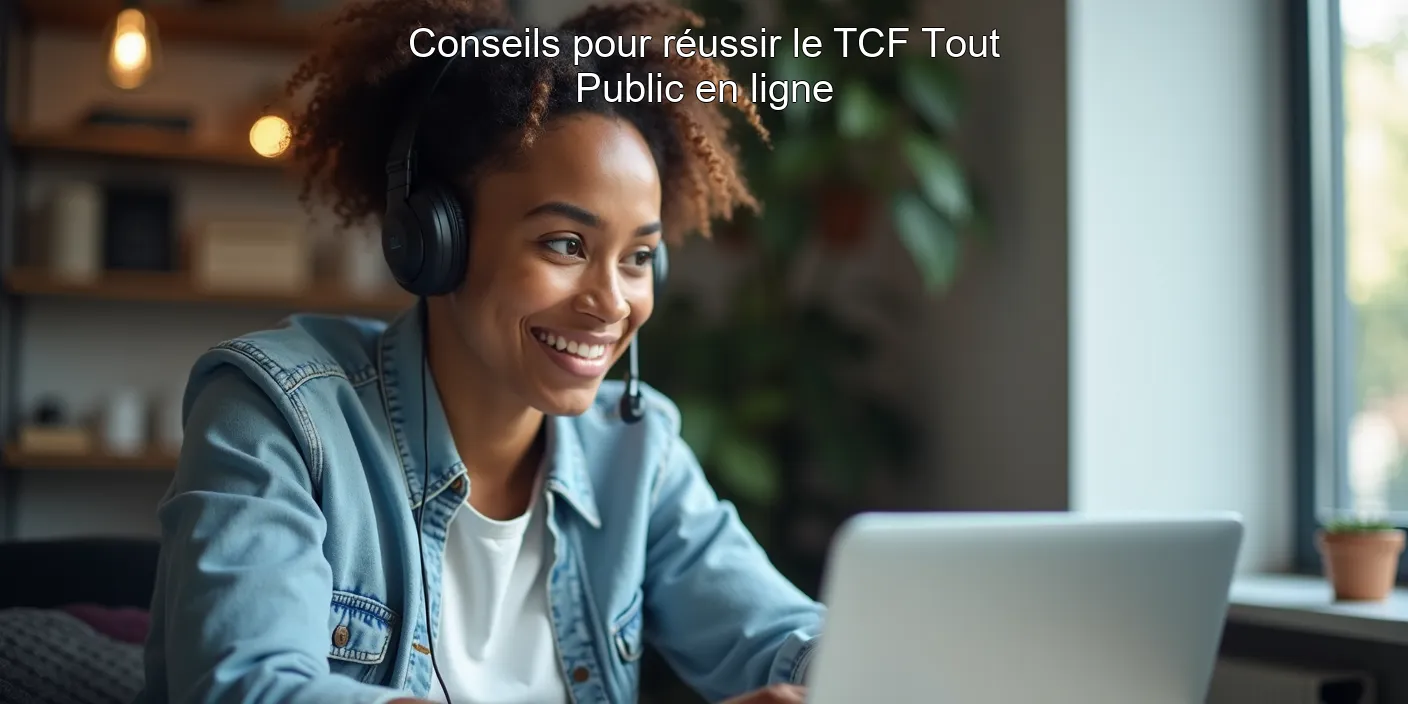 Conseils pour réussir le TCF Tout Public en ligne