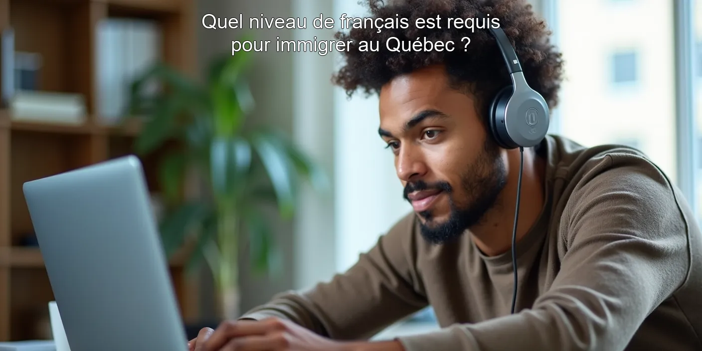 Quel niveau de français est requis pour immigrer au Québec ?