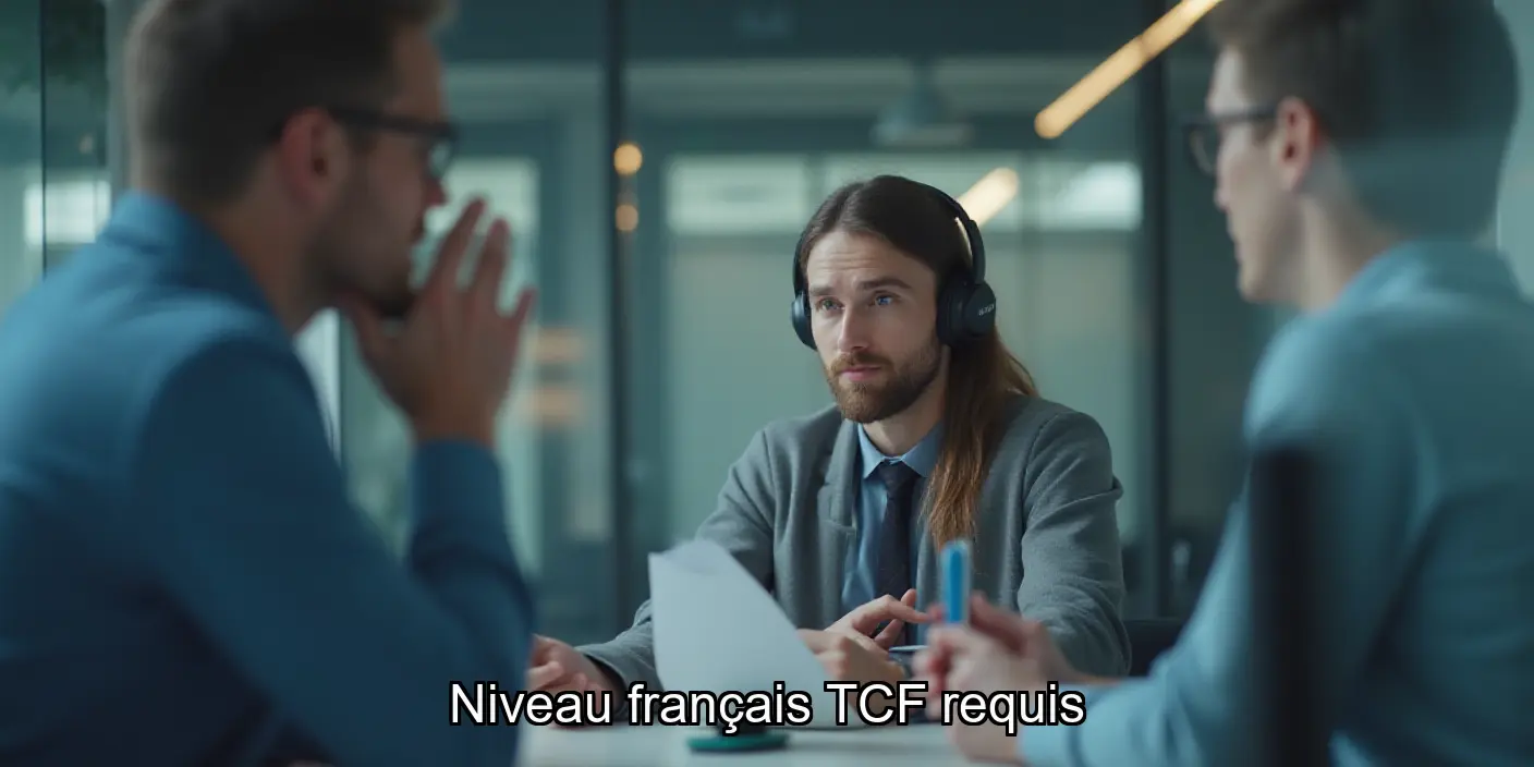 Q : Quel est le niveau de français requis pour le TCF ?