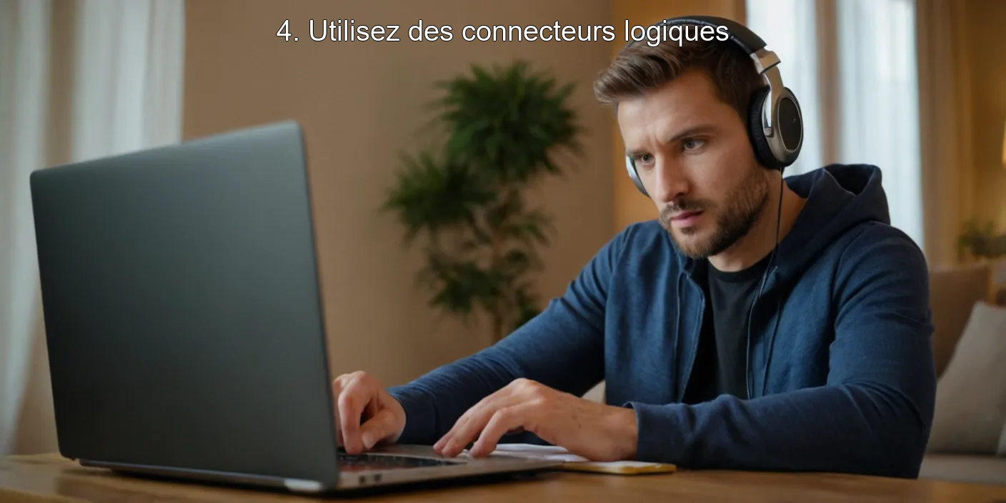 4. Utilisez des connecteurs logiques