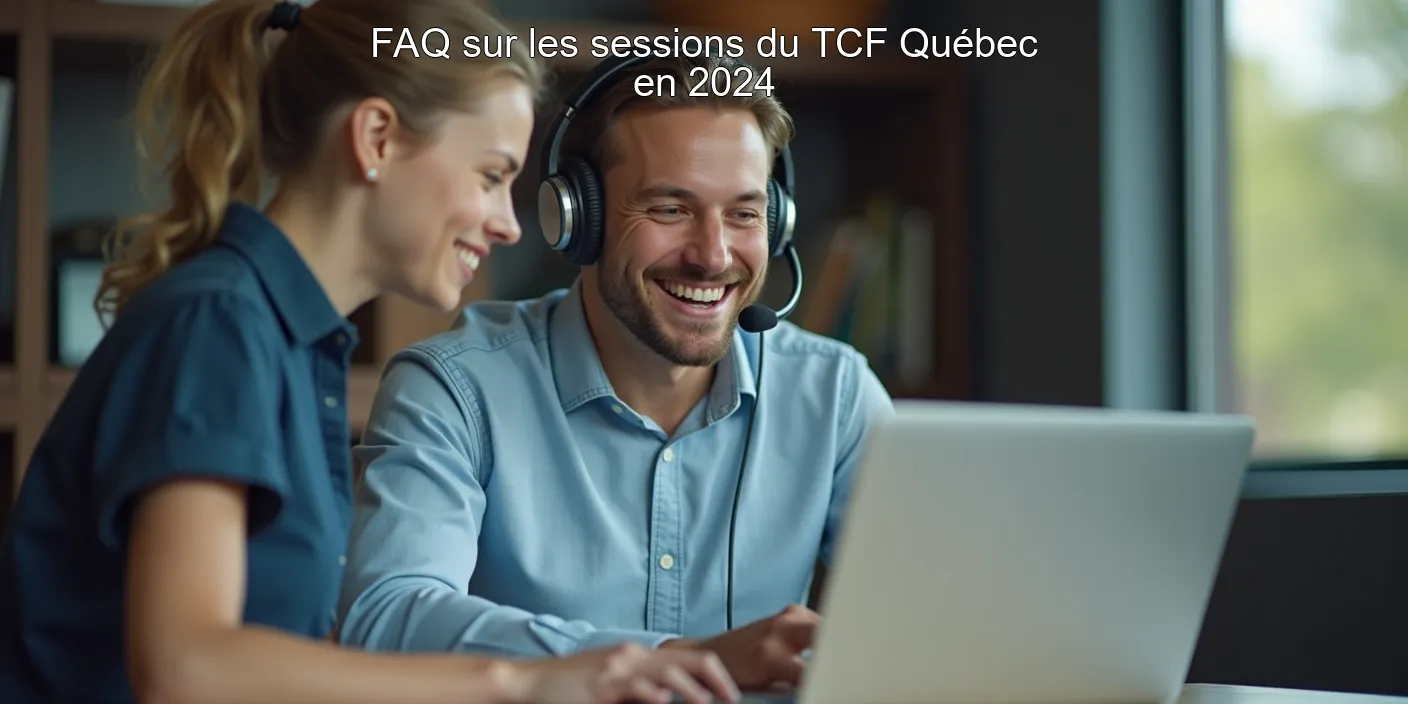 FAQ sur les sessions du TCF Québec en 2024