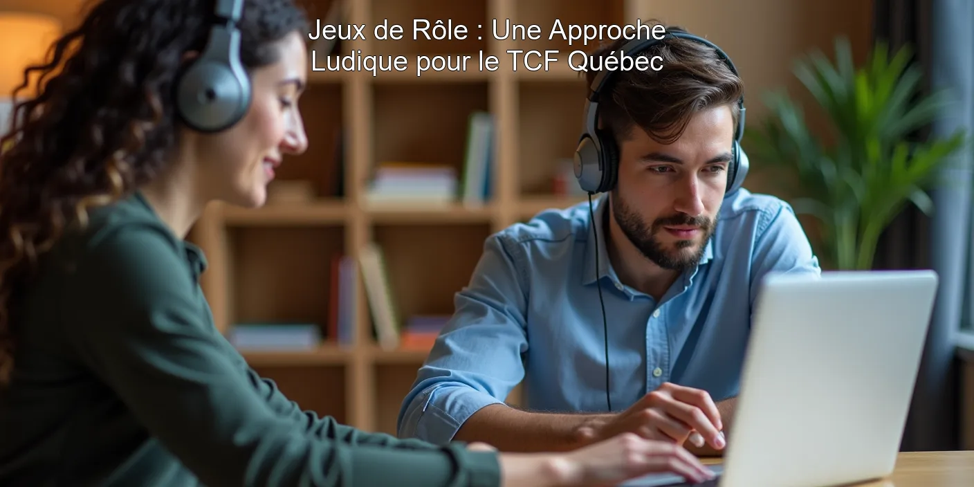 Jeux de Rôle : Une Approche Ludique pour le TCF Québec