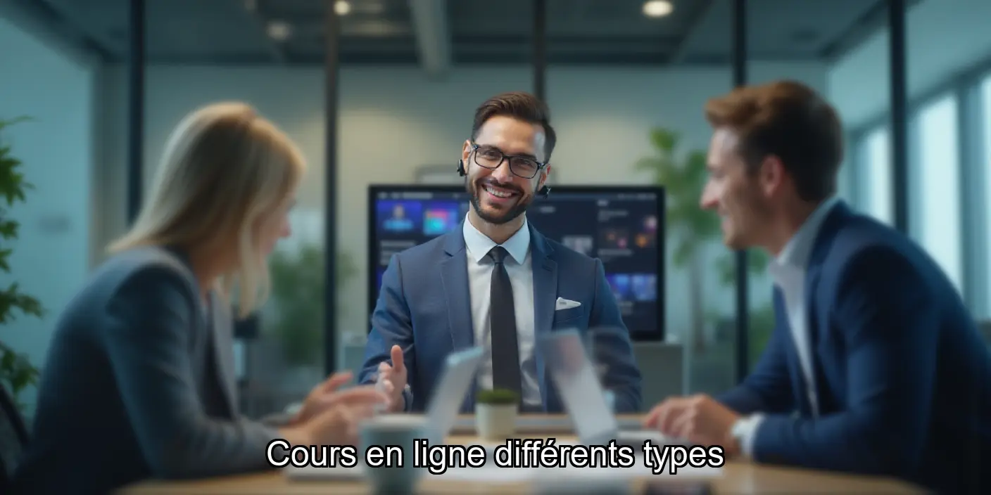 Les différents types de cours en ligne