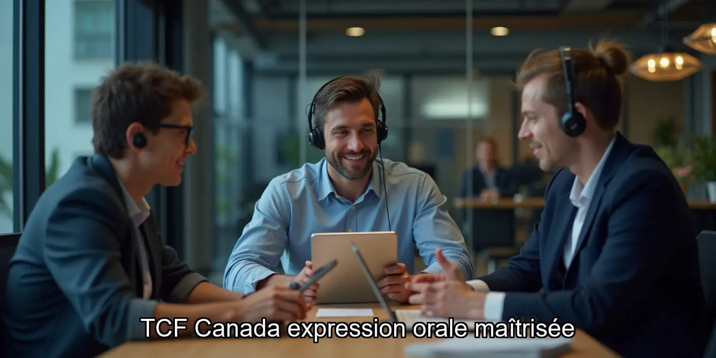MaĂźtriser lâExpression Orale pour le TCF Canada