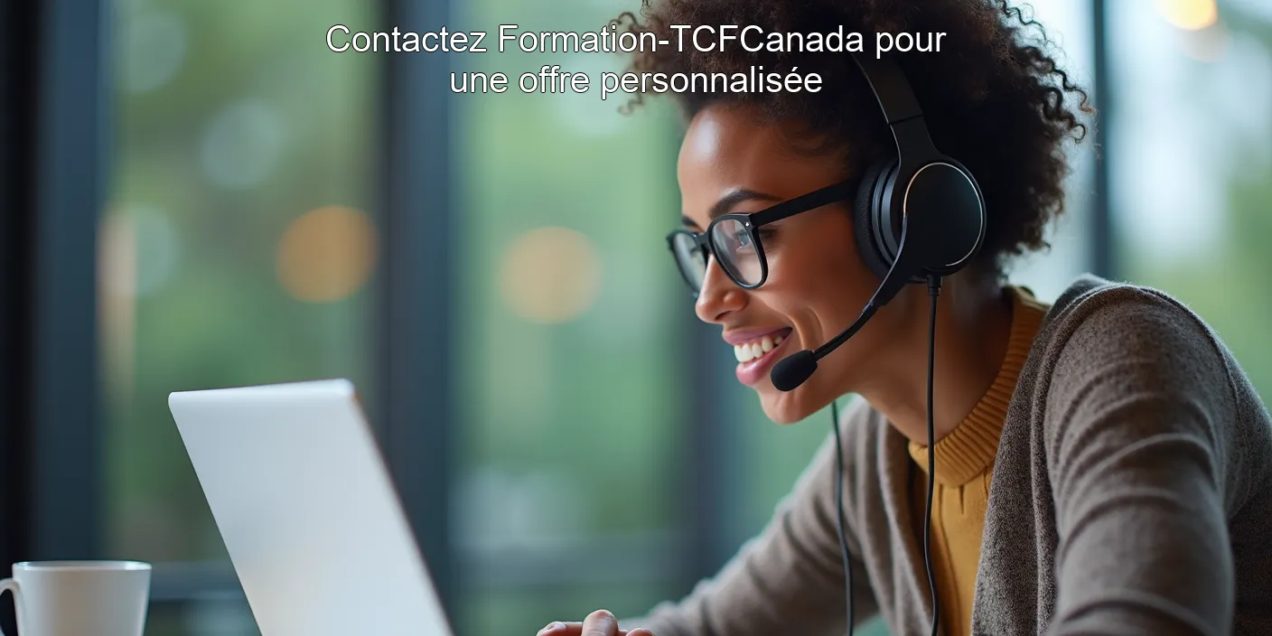 Contactez Formation-TCFCanada pour une offre personnalisée
