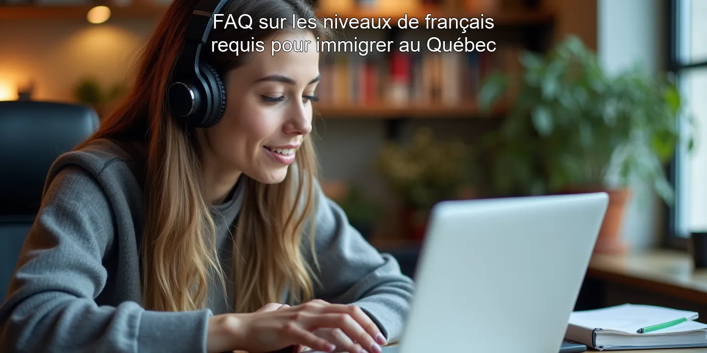 FAQ sur les niveaux de français requis pour immigrer au Québec