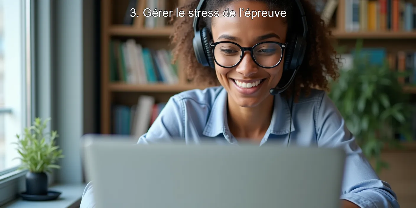 3. Gérer le stress de l’épreuve