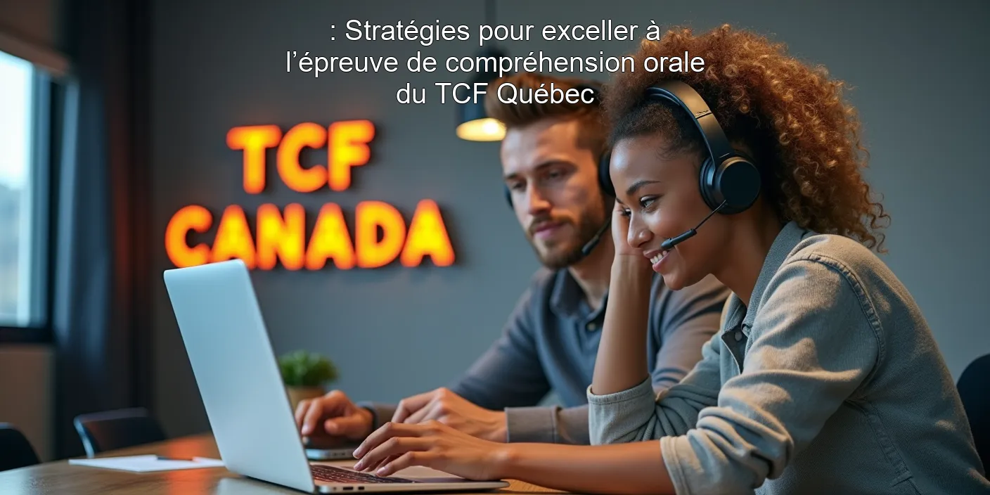 : Stratégies pour exceller à l’épreuve de compréhension orale du TCF Québec