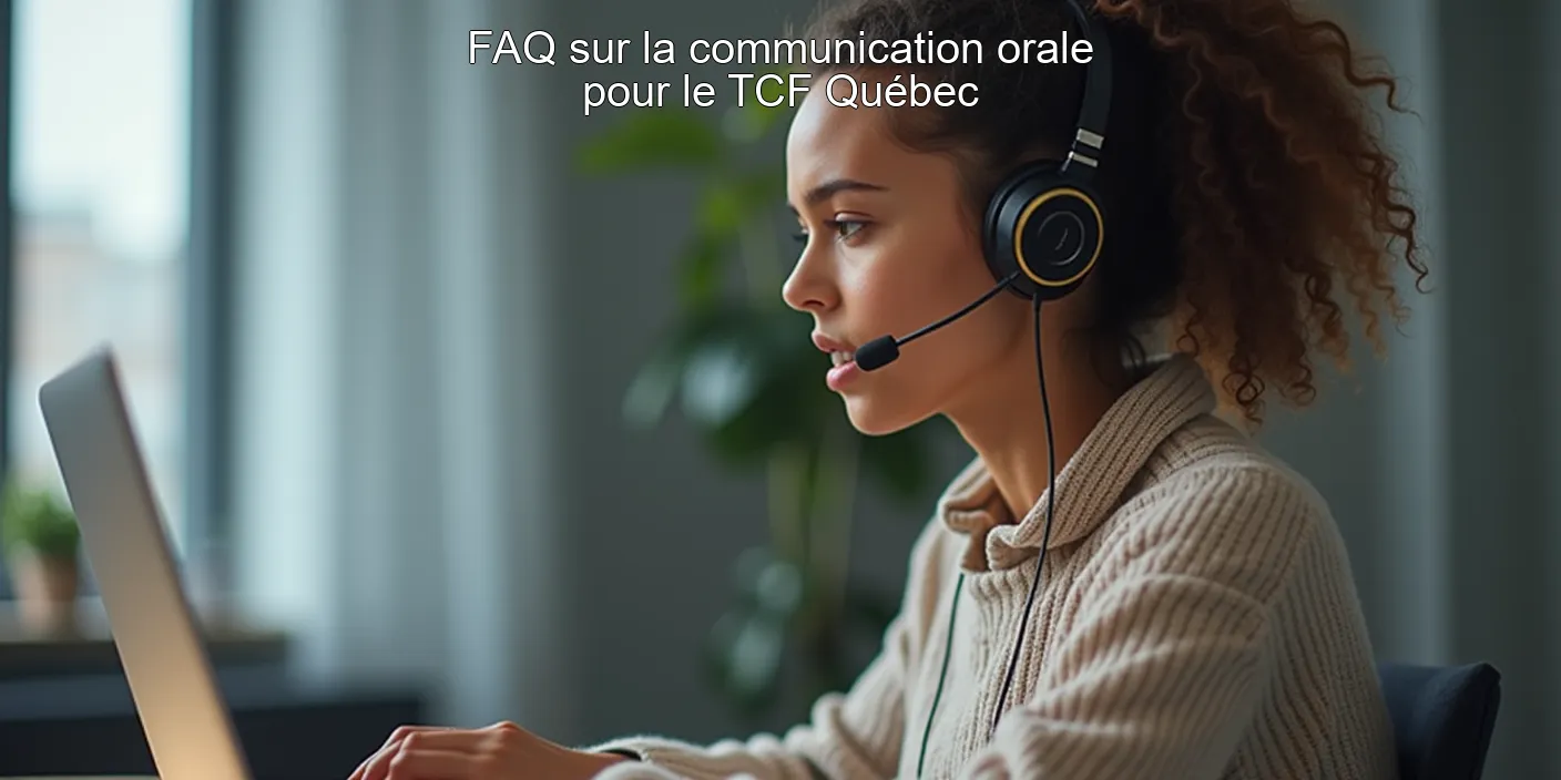 FAQ sur la communication orale pour le TCF Québec