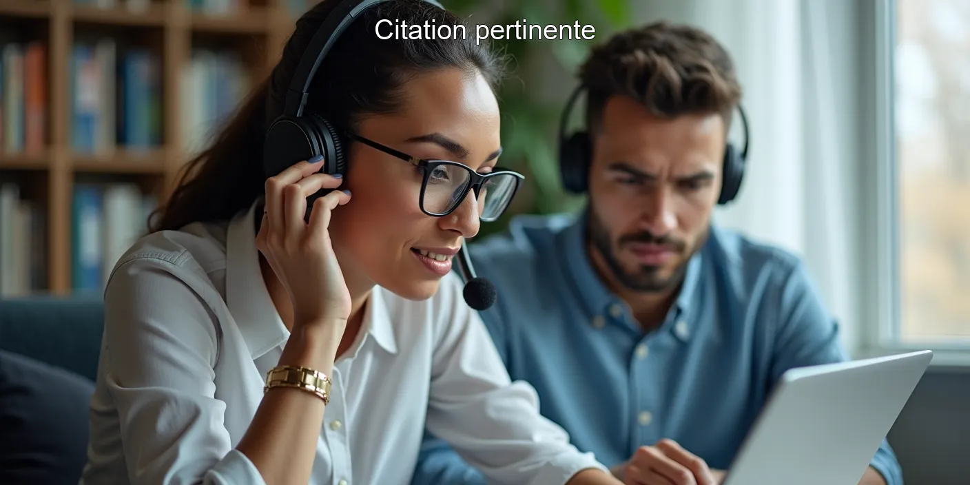 Citation pertinente