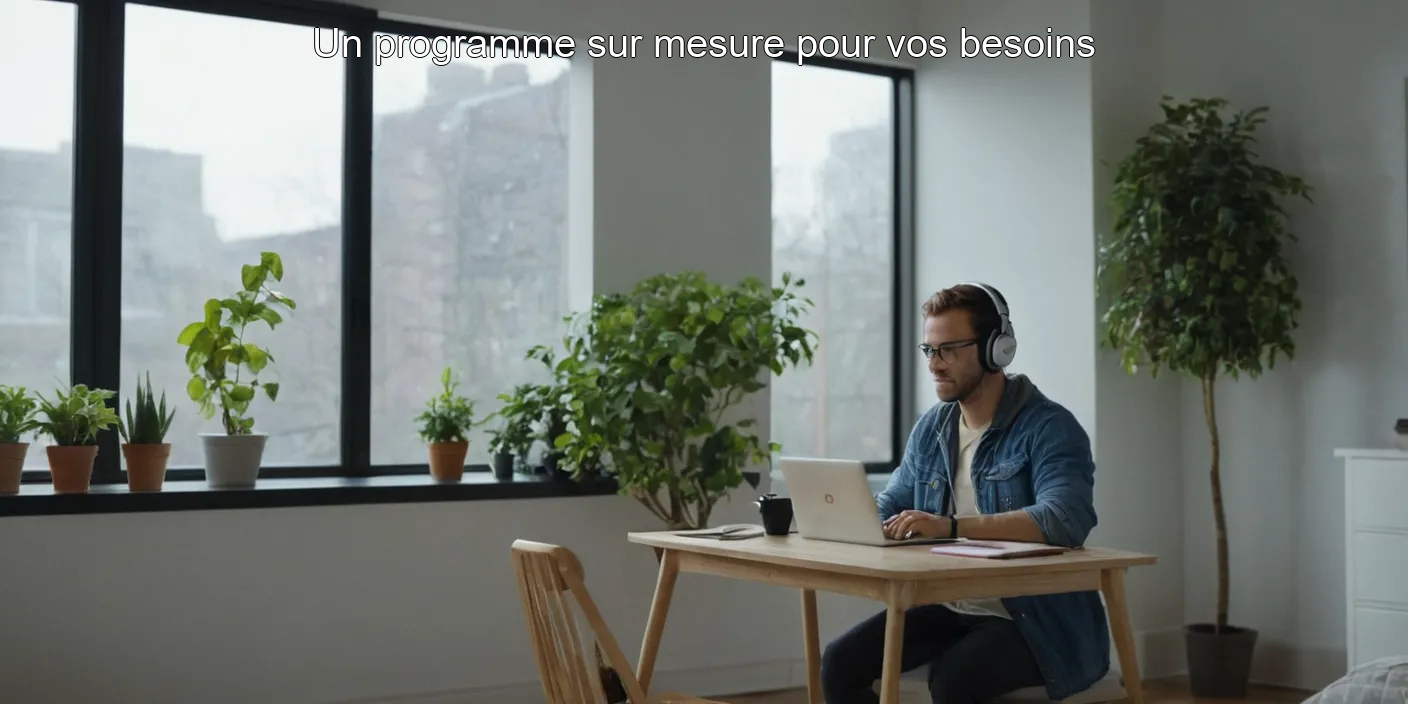 Un programme sur mesure pour vos besoins