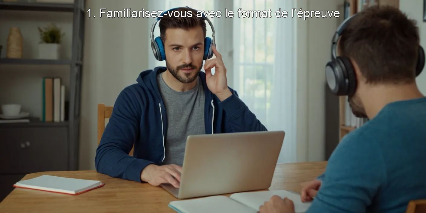 1. Familiarisez-vous avec le format de l’épreuve