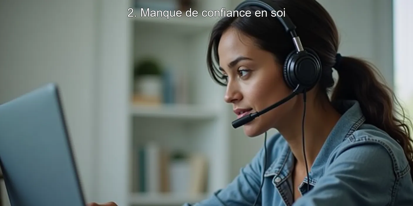 2. Manque de confiance en soi