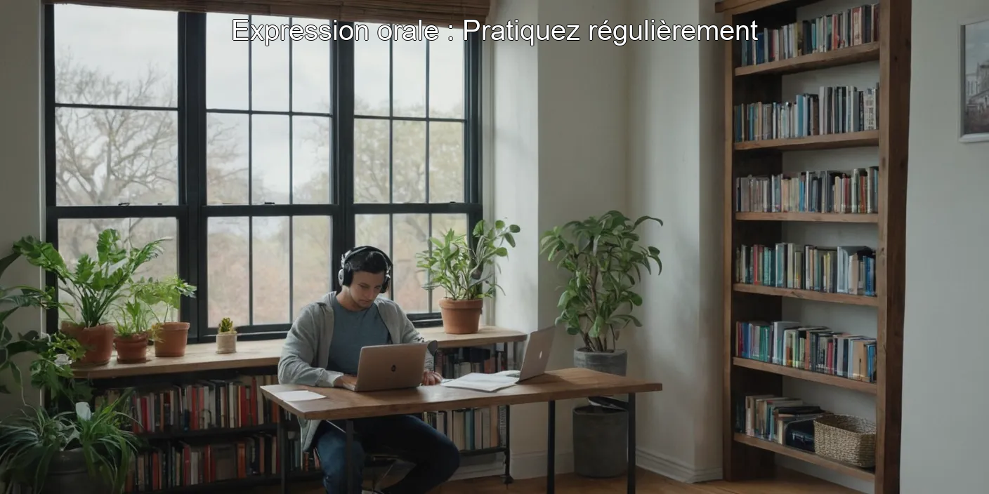Expression orale : Pratiquez régulièrement