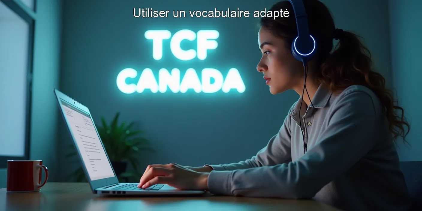 Utiliser un vocabulaire adapté