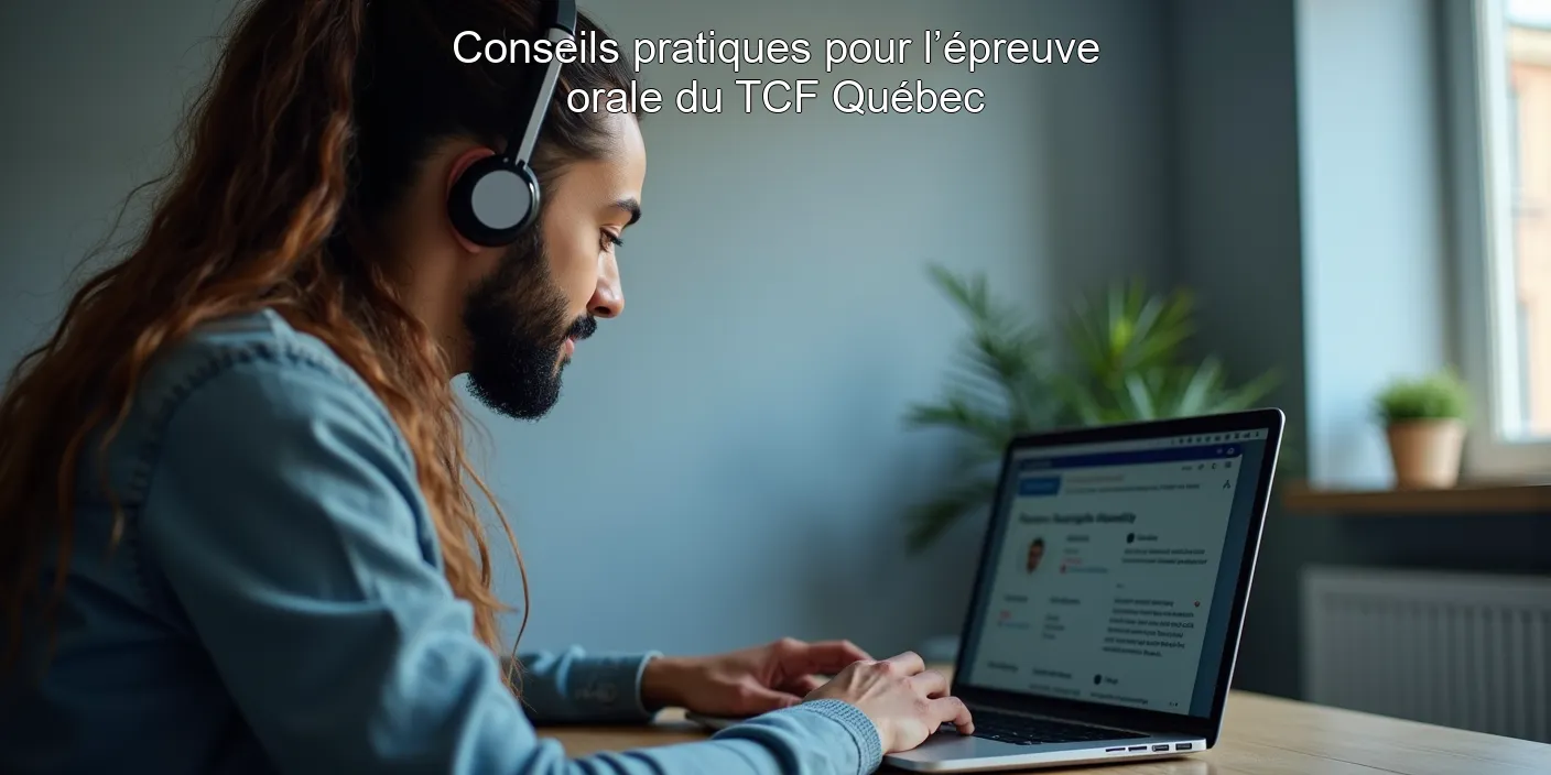 Conseils pratiques pour l’épreuve orale du TCF Québec