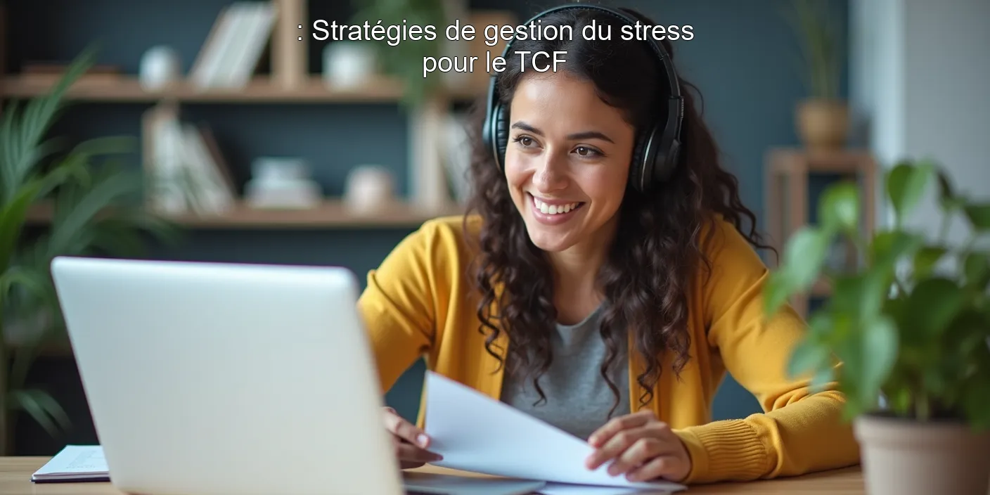 : Stratégies de gestion du stress pour le TCF