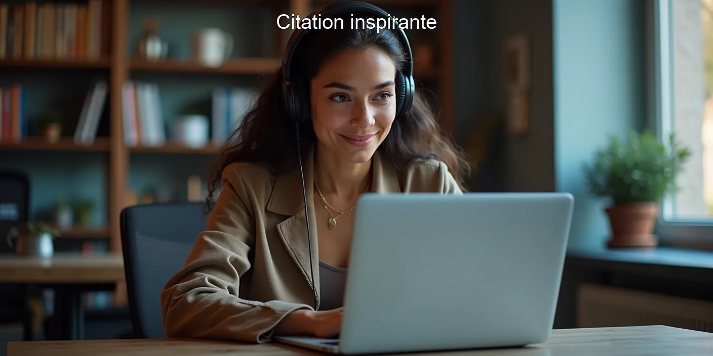 Citation inspirante