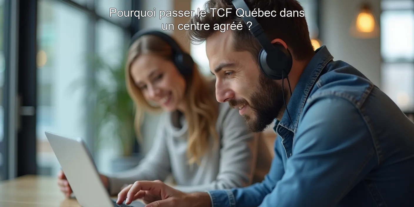 Pourquoi passer le TCF Québec dans un centre agréé ?