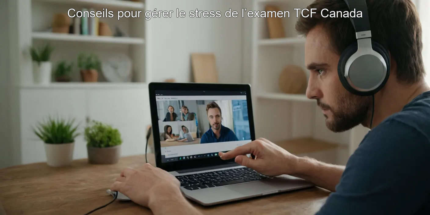 Conseils pour gérer le stress de l’examen TCF Canada
